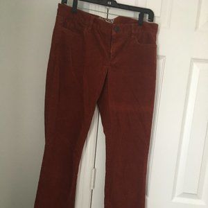Burgundy Corduroy Pants